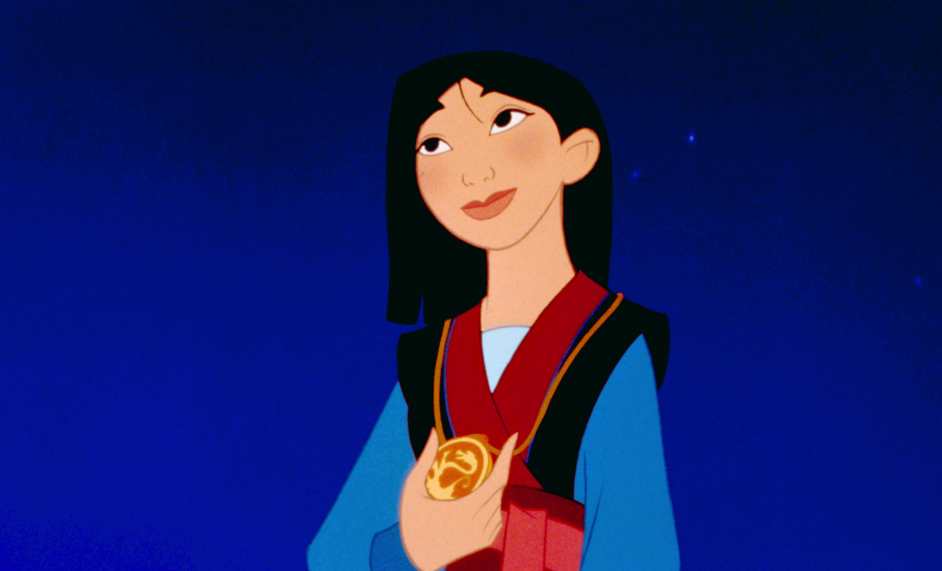 The animated version of Mulan