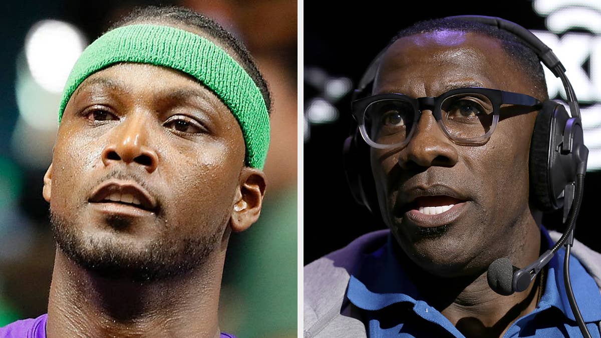 Kwame Brown and Shannon Sharpe clearly do not like one another.