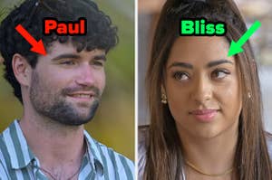 Paul talks to fellow "Love Is Blind" cast members during his honeymoon, Bliss listens to Zack during a meeting with her family