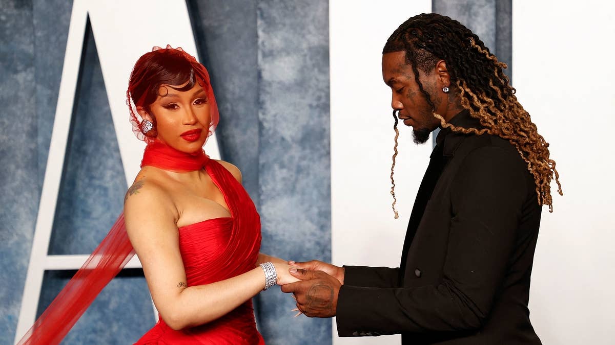"She always got my back, right or wrong," Offset said of Cardi.