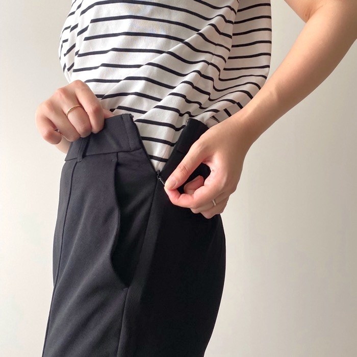 画像・動画】これはヘビロテ決定！GUの「2490円パンツ」どこから見ても