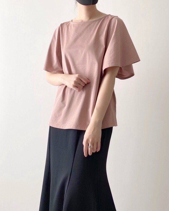 GLOBAL WORK（グローバルワーク）のおすすめトップス「快適2WAYフレアプルオーバー」