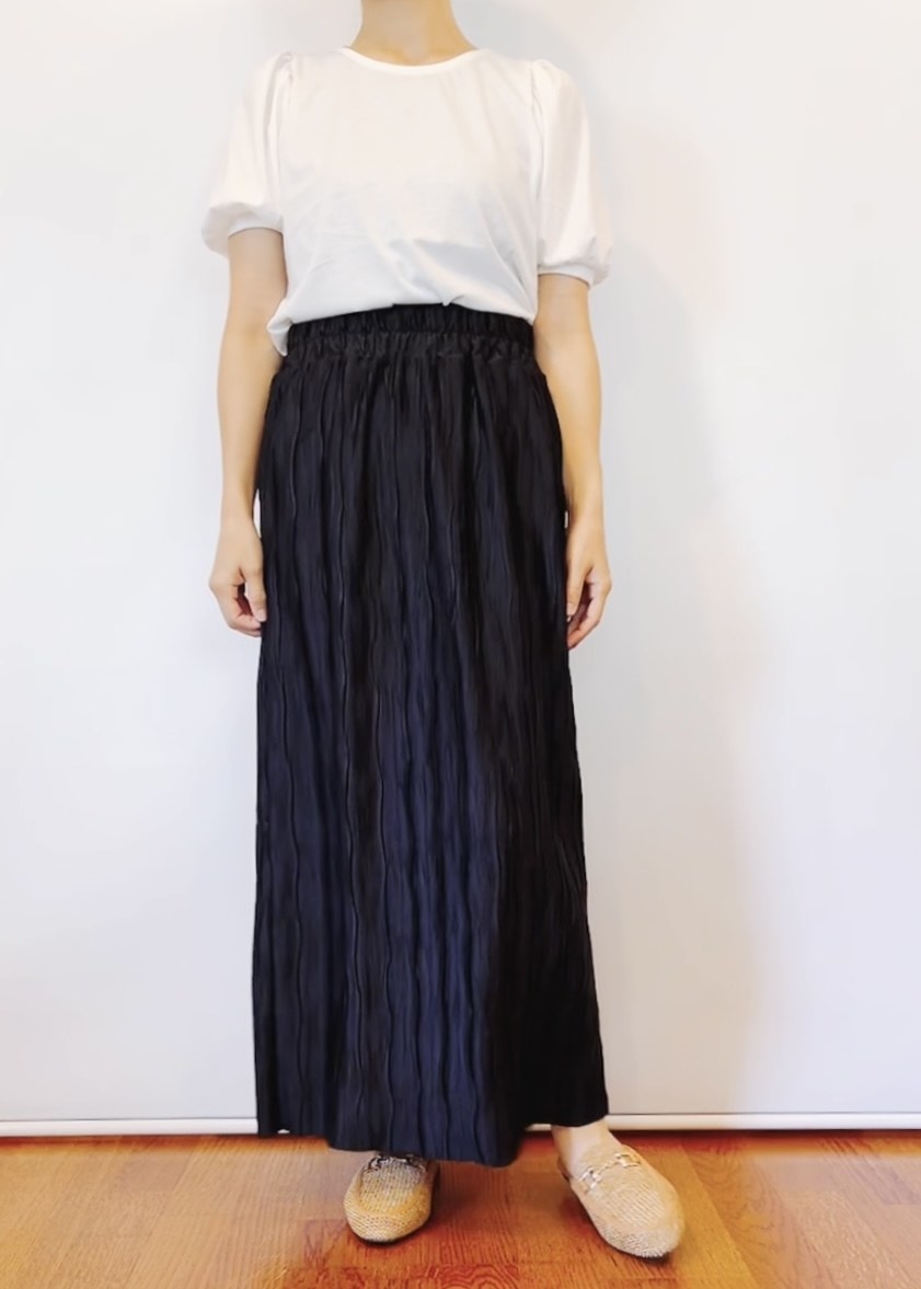 しまむらのおすすめトップス「ボリューム袖プルオーバー」