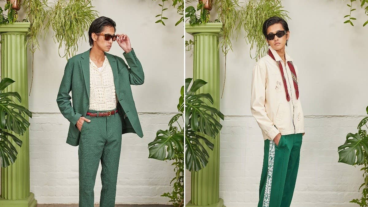 Fresh from the release of its Linen La Vida Loca range, London-based label Percival has turned its attention to a new capsule inspired by British garden. 