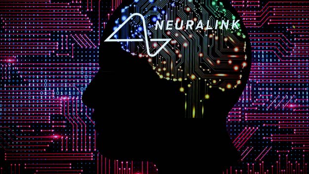 a photo illustration of a neuralink brain