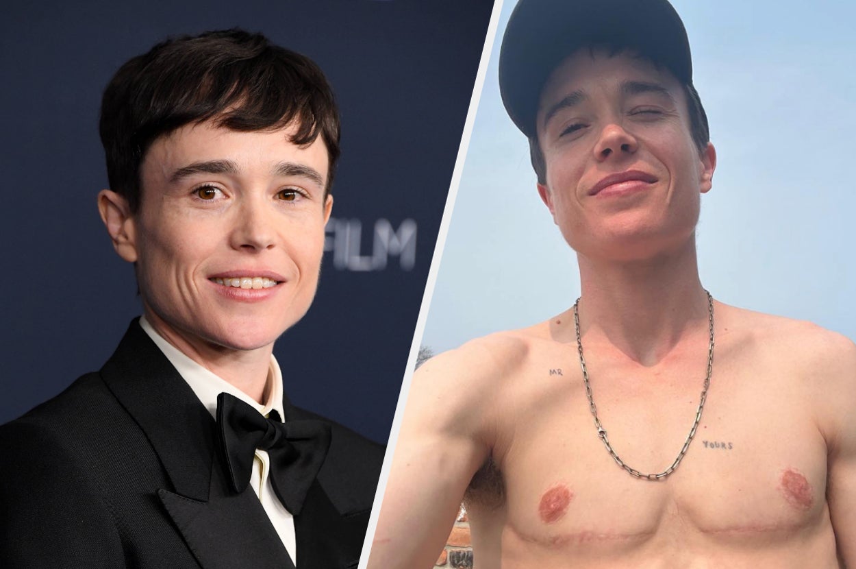 Elliot Page Grateful To Be Alive After "Difficult Moments" Elliot Page Grateful To Be Alive After "Difficult Moments"