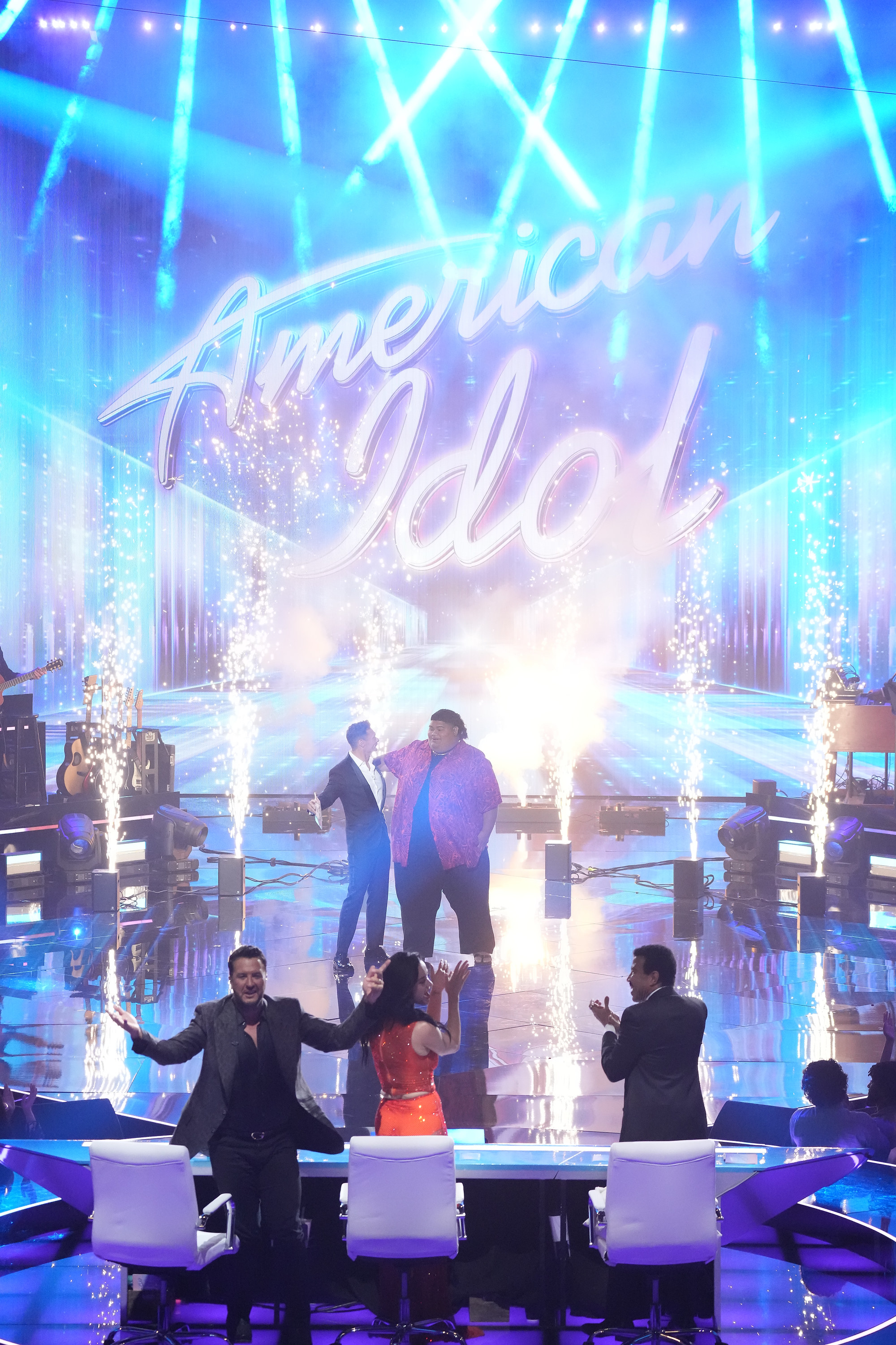 The American Idol stage