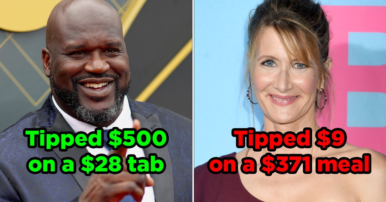 Waiters And Waitresses Revealed The 17 Celebs Who Were Great Tippers And The 4 Who Were Shockingly Bad