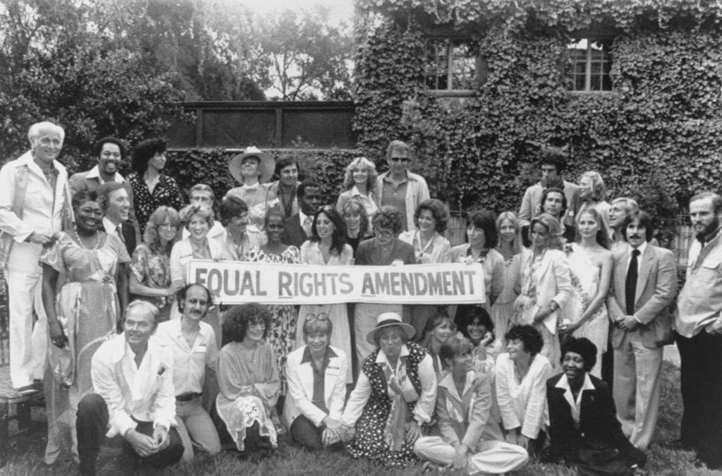 Equal Rights Amendment fundraiser hosted by American actress Marlo Thomas and American actress Jane Fonda