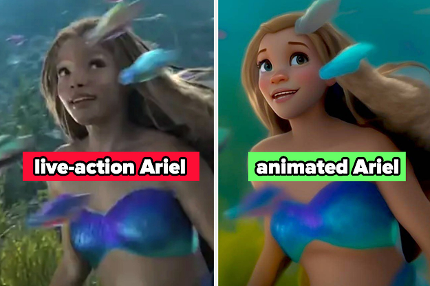 We Had AI Show Us What The Live Action "Little Mermaid" Cast Would Look Like As Animated Characters