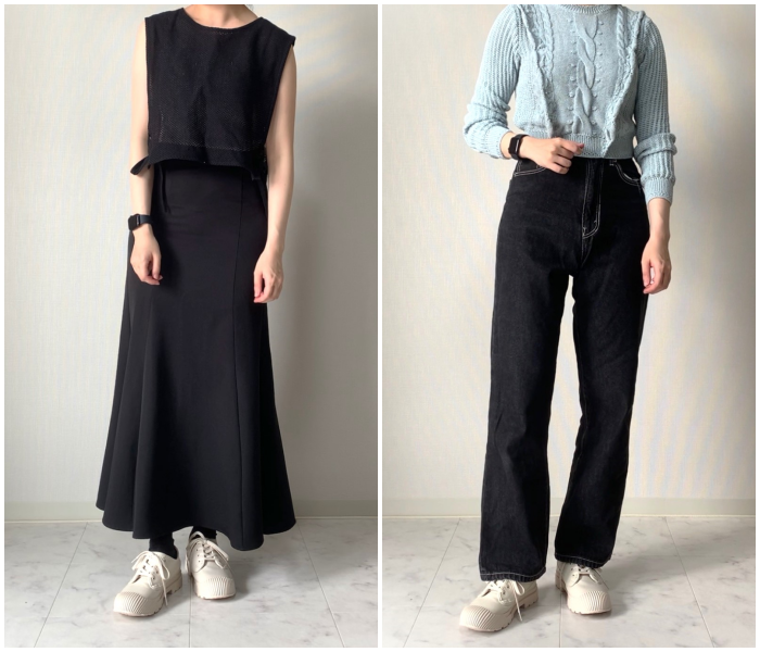 GU(ジーユー)のおすすめアイテム「レインスニーカー」のコーディネート