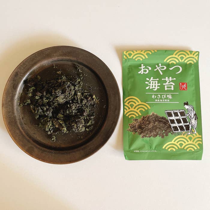 KALDI（カルディ）のおすすめスナック「おやつ海苔（わさび味）」