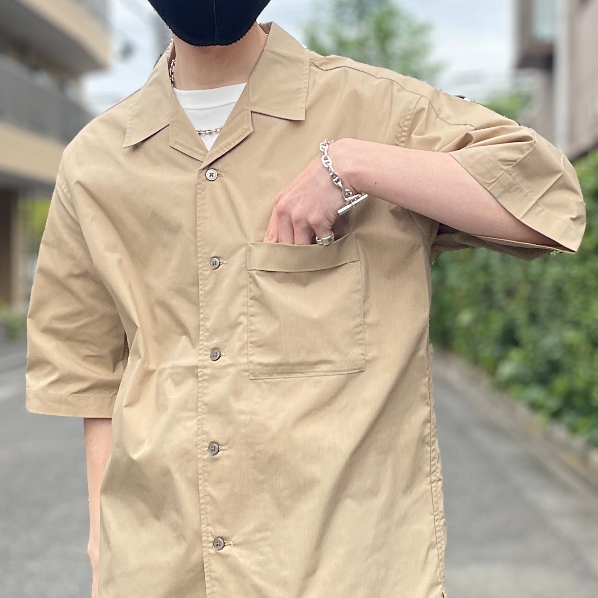 GLOBAL WORK（グローバルワーク）のおすすめのメンズアイテム「エアかるシャツ/半袖」