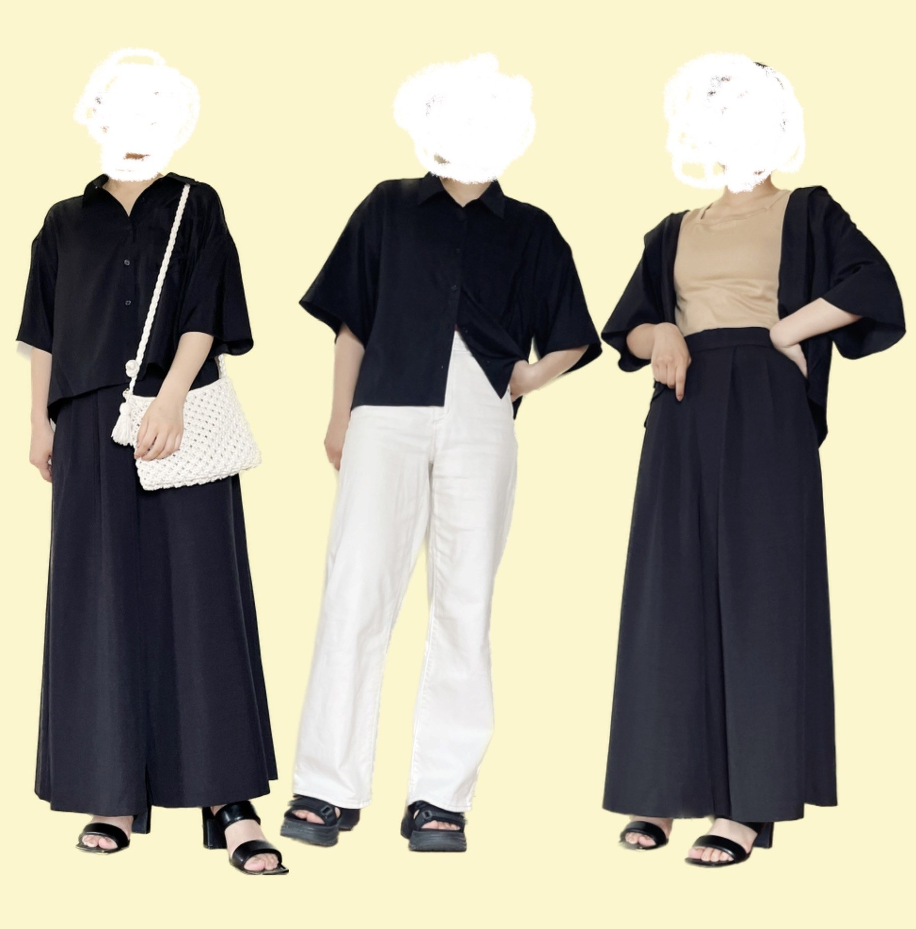 GLOBAL WORK(グローバルワーク)のおすすめのトップス「クロップドハーフスリーブシャツ/MATINEE LINE」