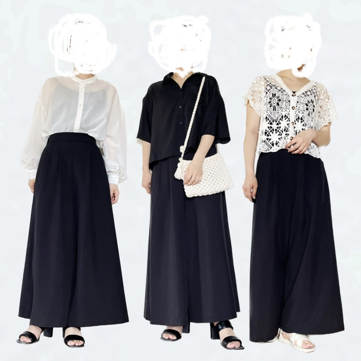 GLOBAL WORK（グローバルワーク）のおすすめのパンツ「リネンライクスカーチョ/MATINEE LINE」のコーディネート