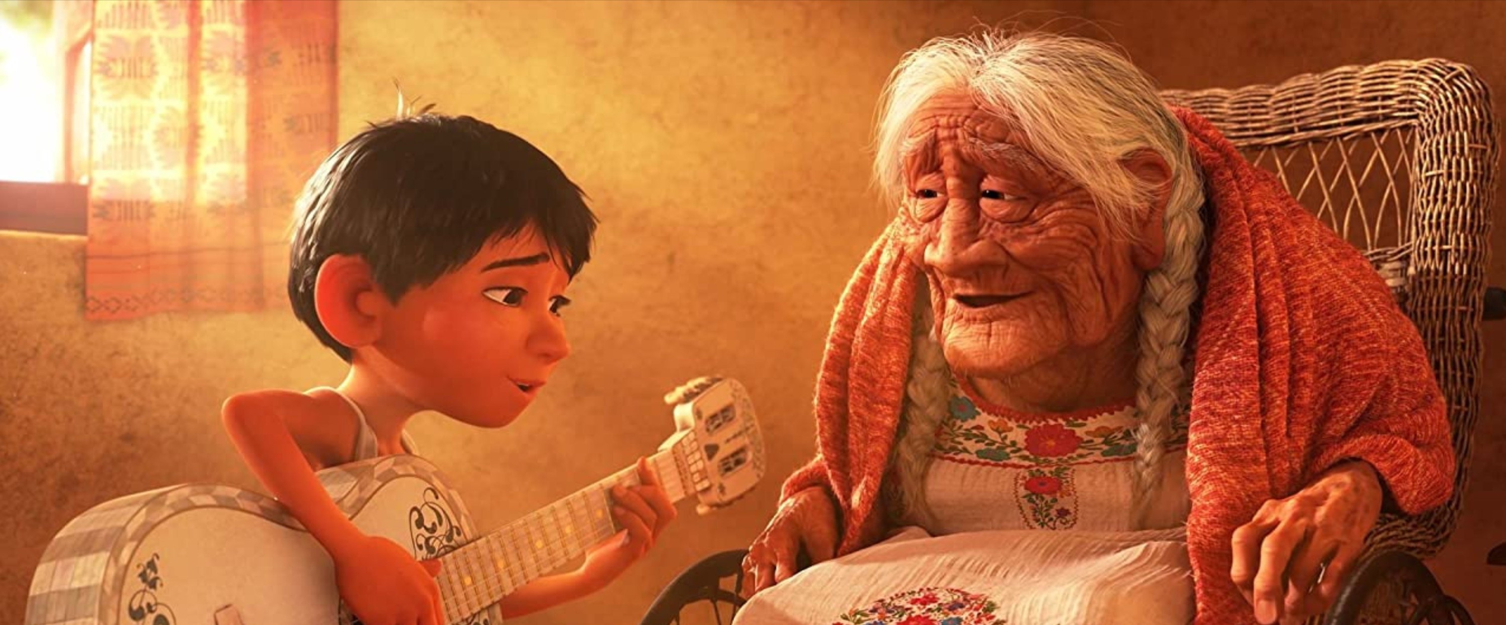 miguel and mama coco in coco