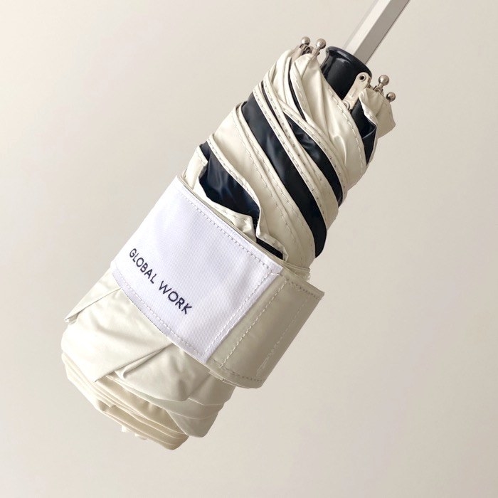 グローバルワークのオススメのアイテム「晴雨兼用/OR日傘折り畳みタイニー」