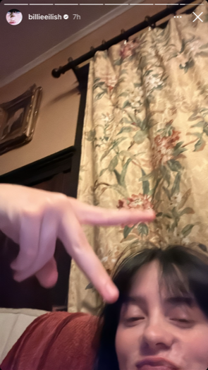 selfie throwing the peace sign
