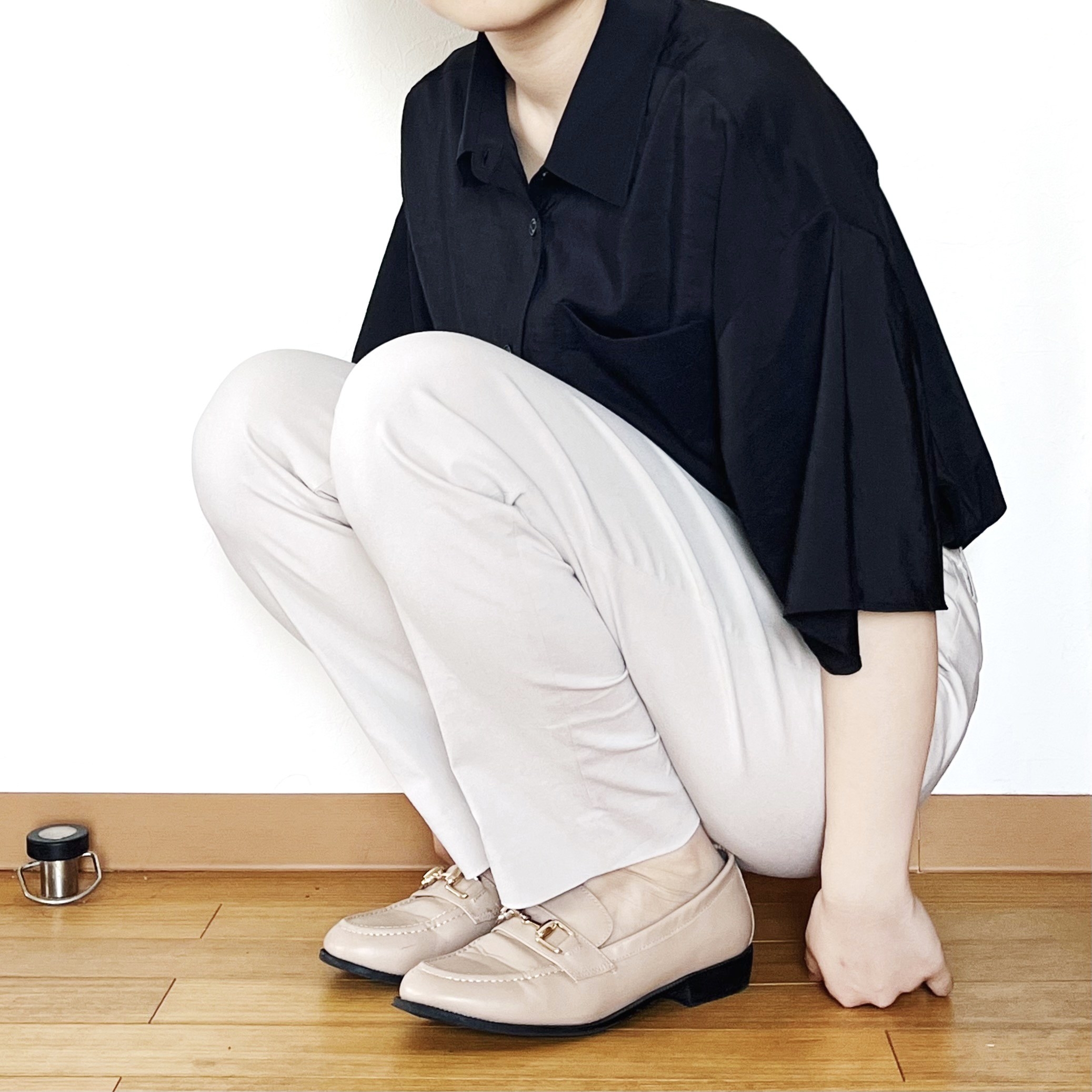 GLOBAL WORK(グローバルワーク)のおすすめのパンツ「スゴラクスリムテーパードパンツ」