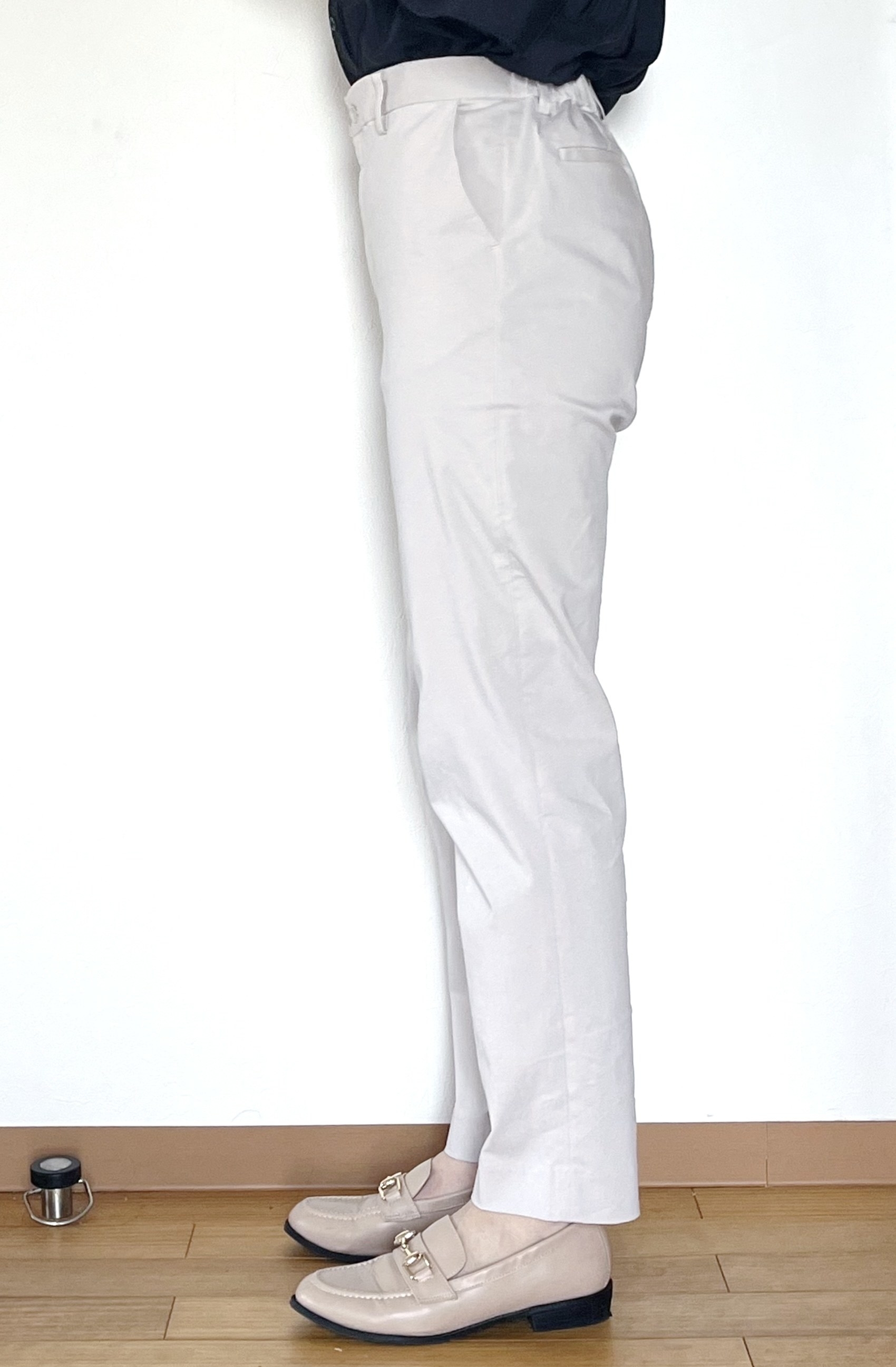 GLOBAL WORK(グローバルワーク)のおすすめのパンツ「スゴラクスリムテーパードパンツ」