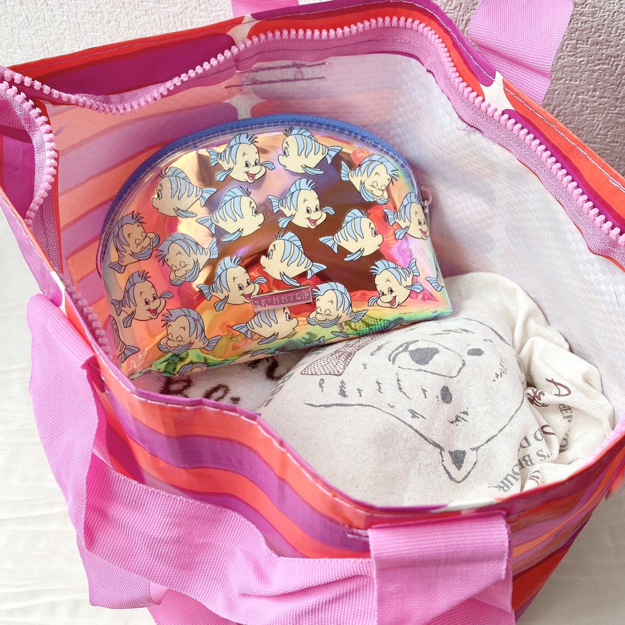 PLAZA（プラザ）で見つけたオススメのポーチ「SKINNYDIP スキニーディップ DISNEY シェルポーチ」