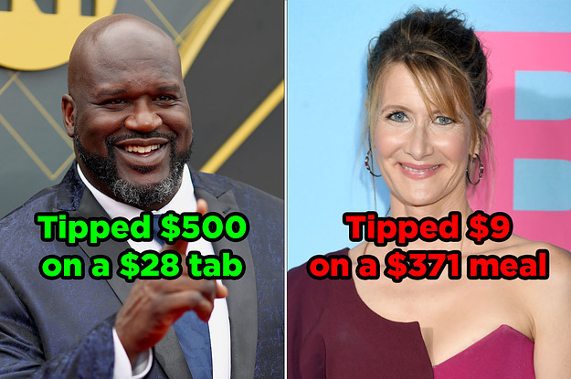 Waiters And Waitresses Revealed The 17 Celebs Who Were Great Tippers And The 4 Who Were Shockingly Bad