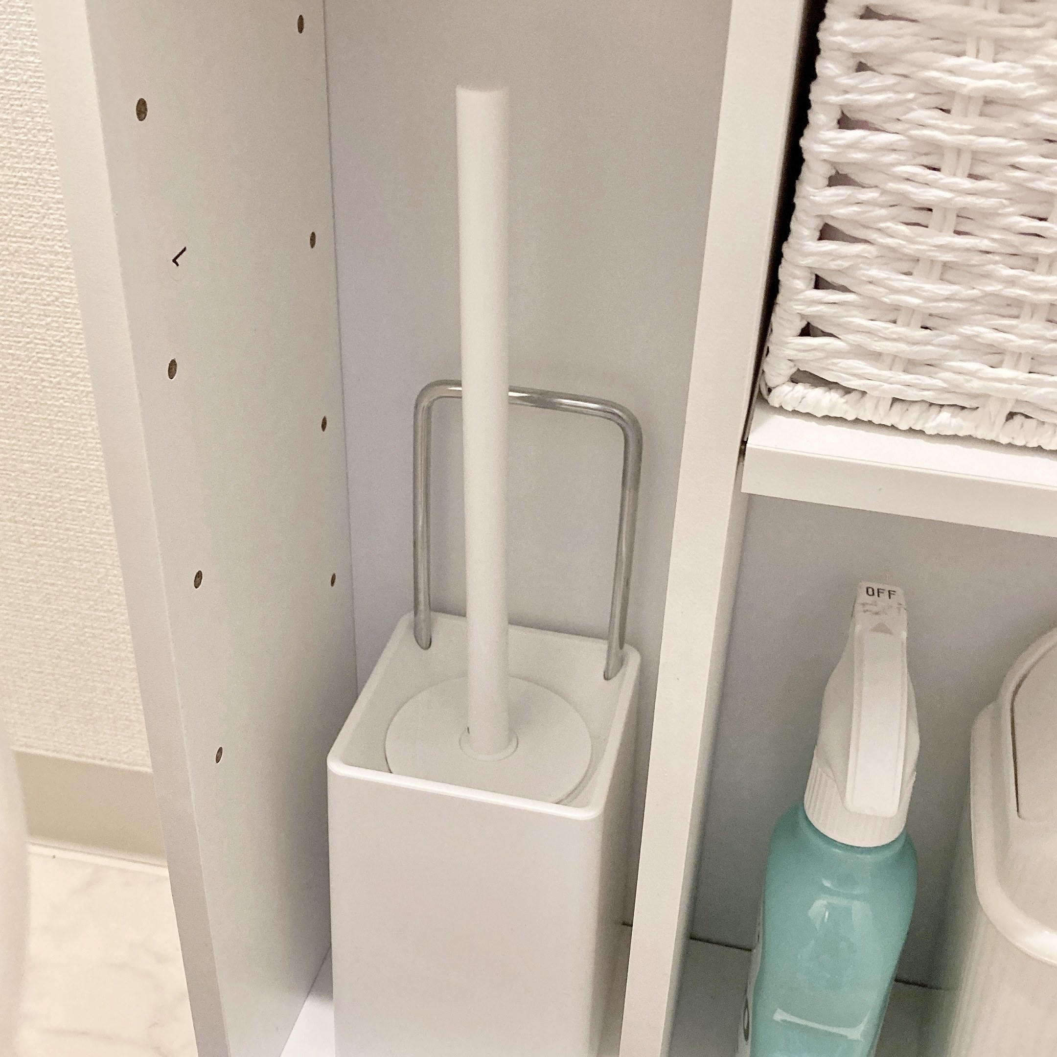 ニトリおすすめ便利グッズ「持ち運べるトイレブラシ プリート2」