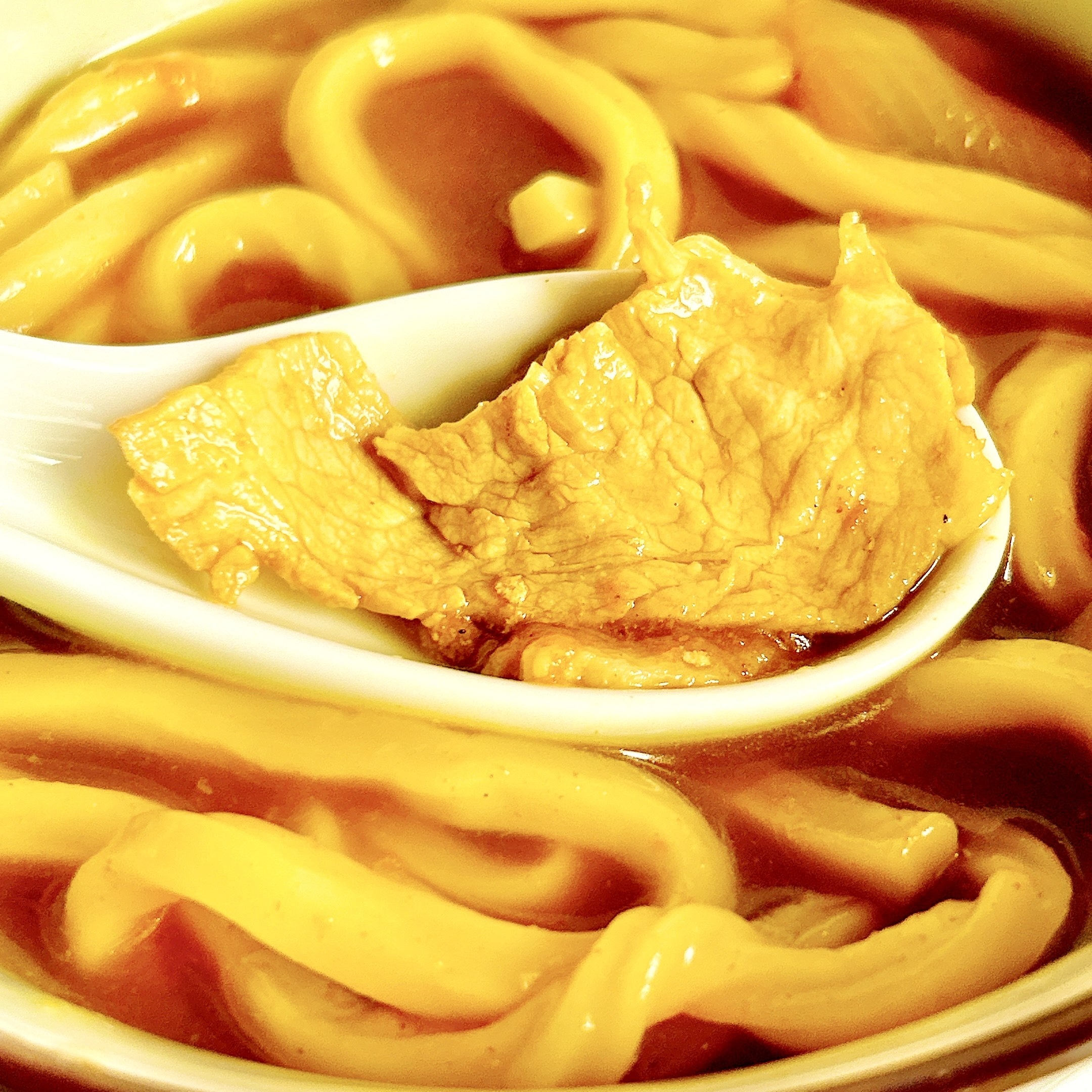 セブン‐イレブンのオススメのの冷凍食品「7プレミアム 豚カレーうどん」