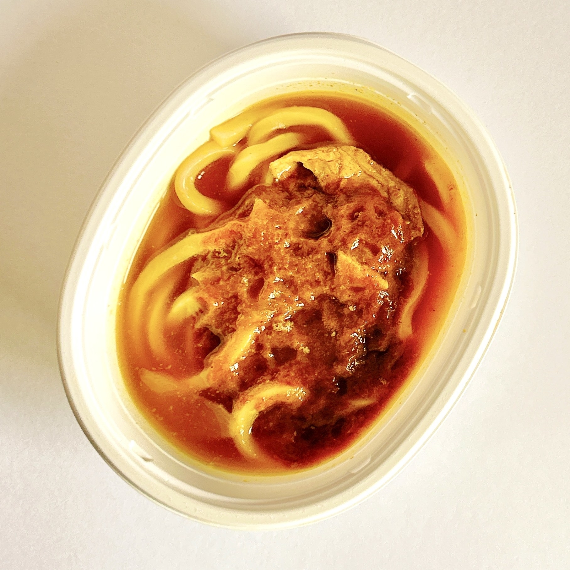 セブン‐イレブンのオススメのの冷凍食品「7プレミアム 豚カレーうどん」