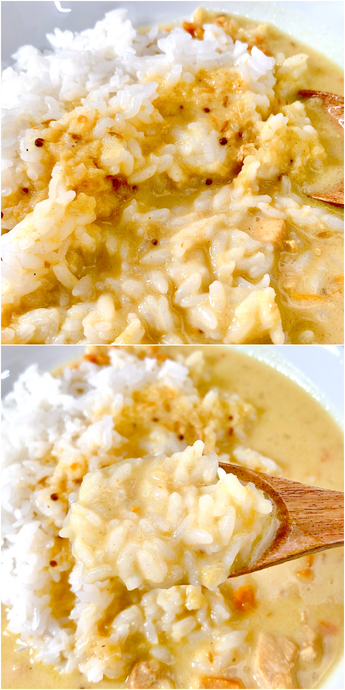 無印良品のおすすめのカレー「素材を生かした 冷やして食べる レモンクリームチキンカレー」