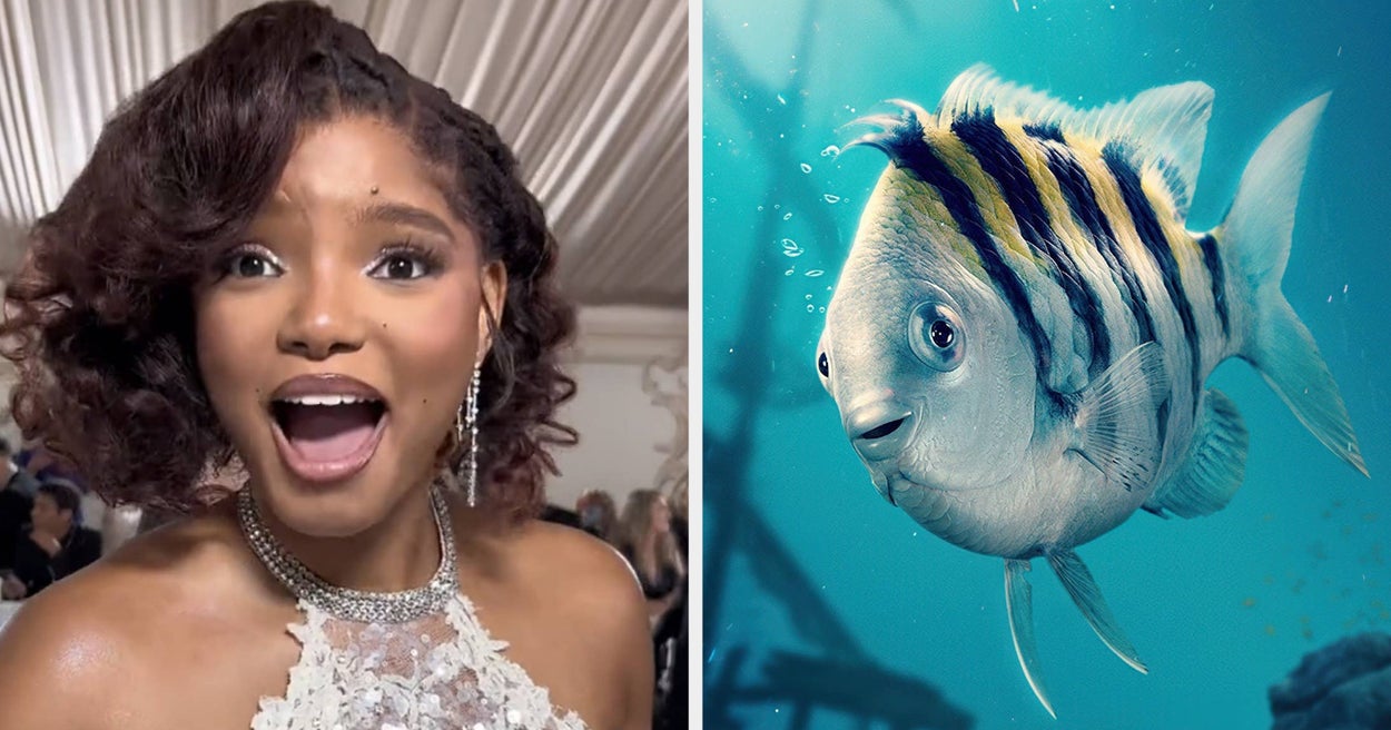 Halle Bailey Was Asked If She Would Eat Sebastian Or Flounder From “The Little Mermaid,” And The Clip Is Going Viral