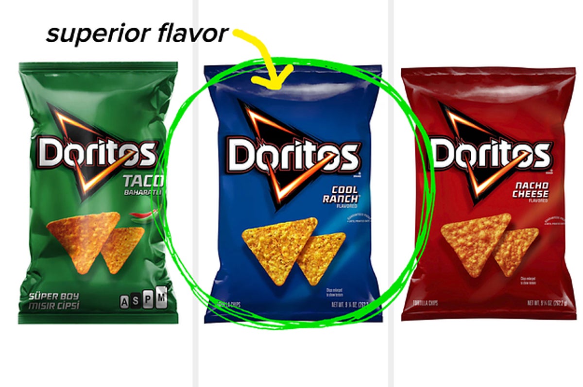 Nacho Cheese vs. Cool Ranch: Which is the Superior Dorito?