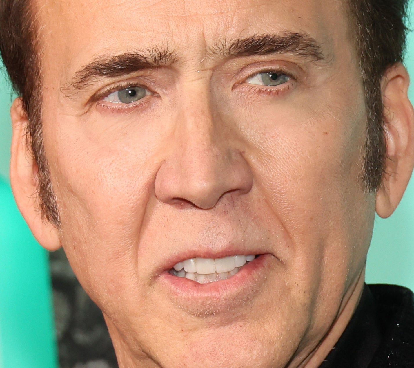 Closeup of Nicolas Cage