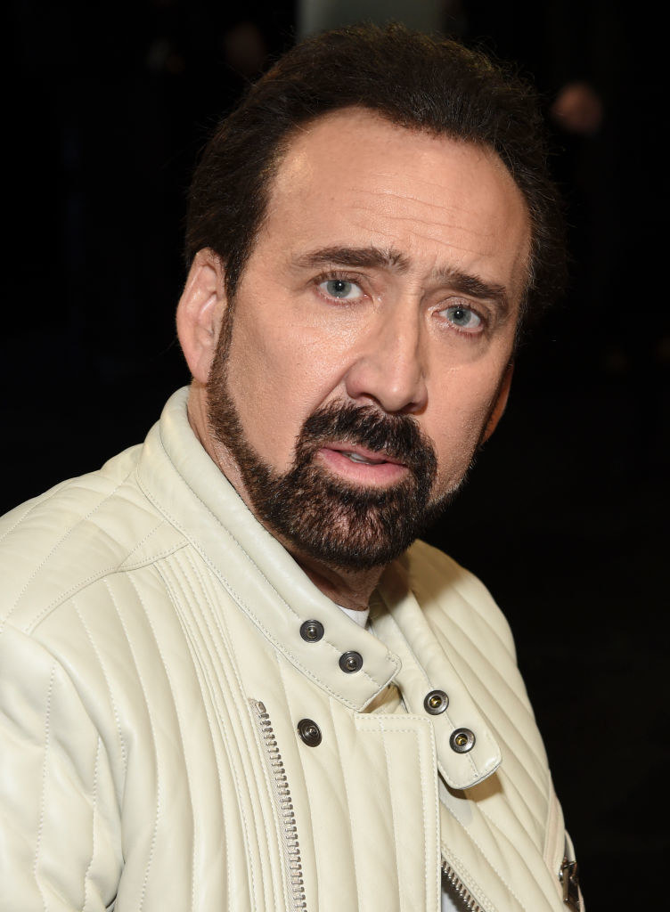 Closeup of Nicolas Cage
