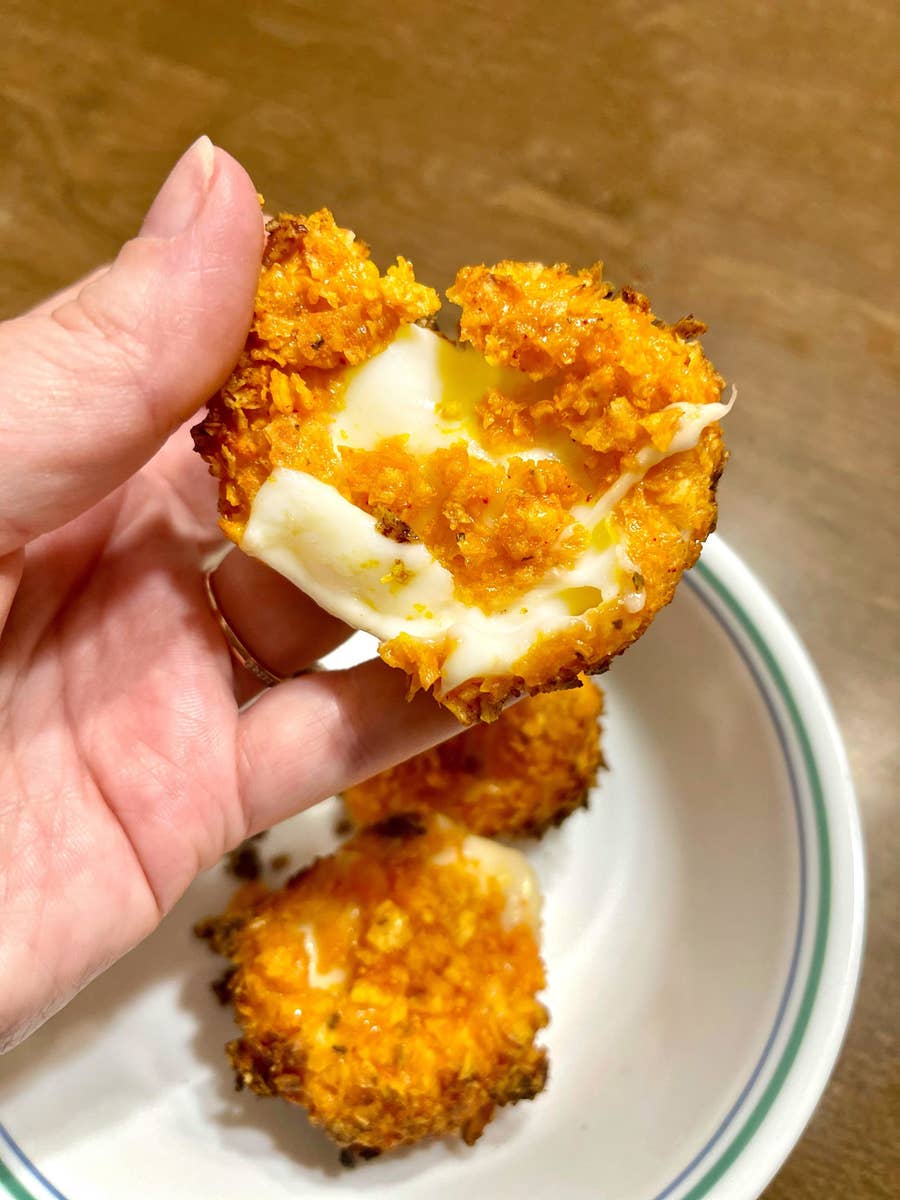 Easy Homemade Babybel Fried Cheese Bites - Scrambled Chefs