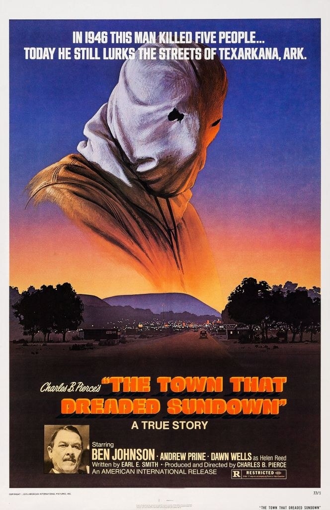 poster for the film the town that dreaded sundown