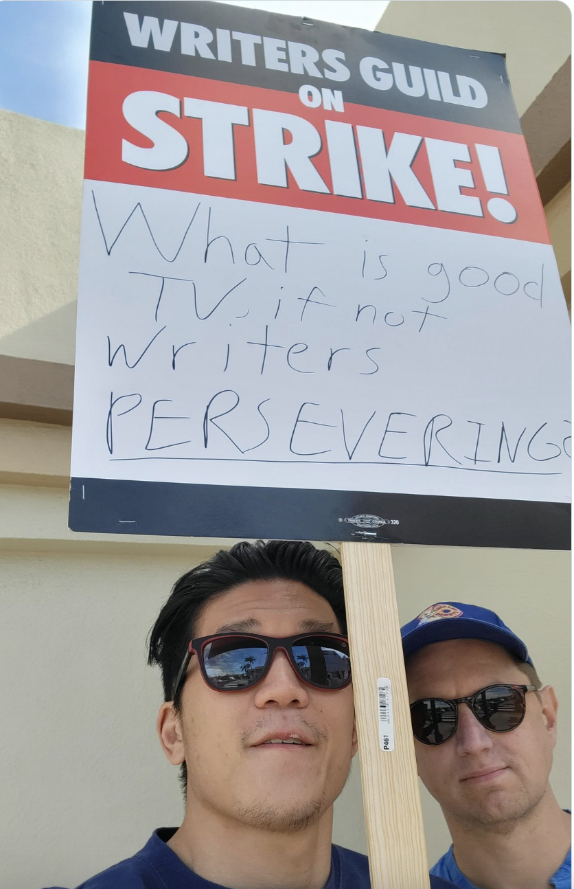 &quot;What is good TV if not writers persevering?&quot;
