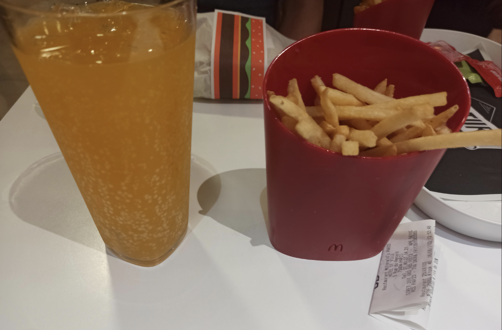 A reusable container at McDonald&#x27;s