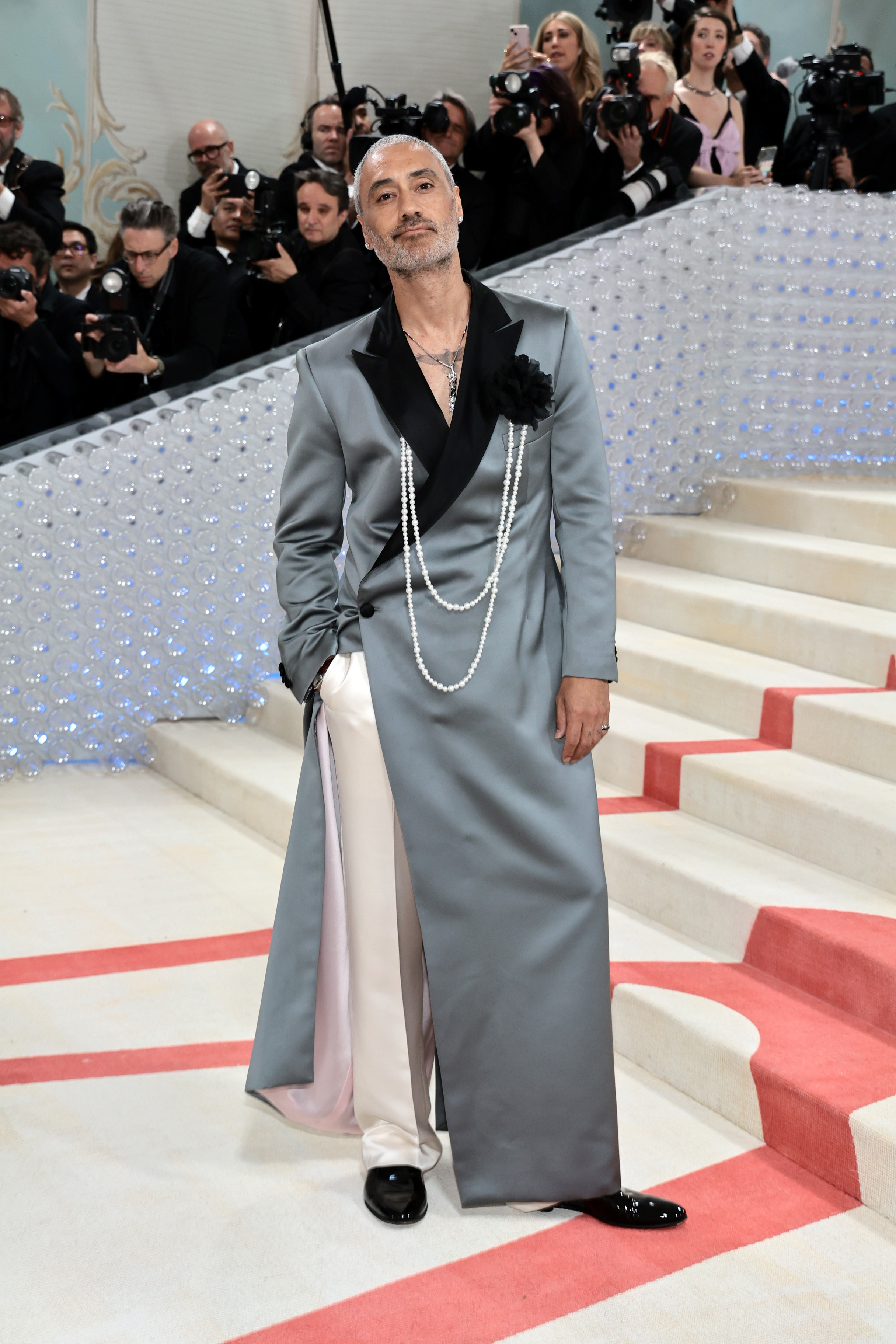 Taika Waititi attends The 2023 Met Gala Celebrating &quot;Karl Lagerfeld: A Line Of Beauty&quot; at The Metropolitan Museum of Art