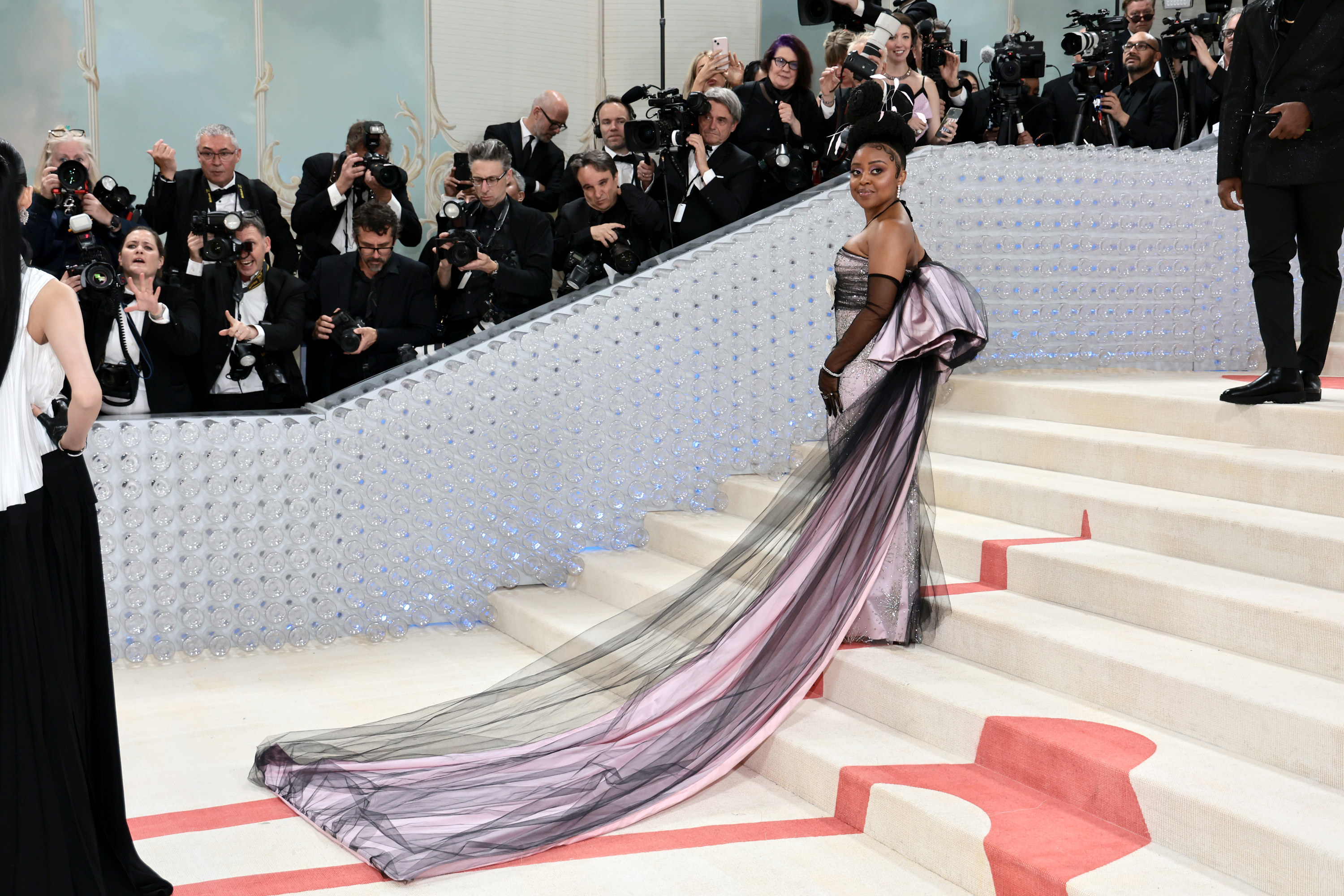 Quinta Brunson attends The 2023 Met Gala Celebrating &quot;Karl Lagerfeld: A Line Of Beauty&quot; at The Metropolitan Museum of Art