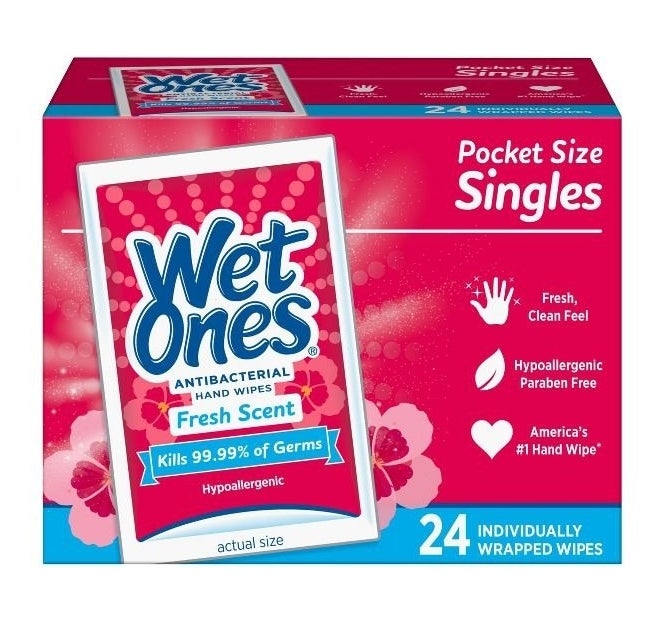 A box of wipes