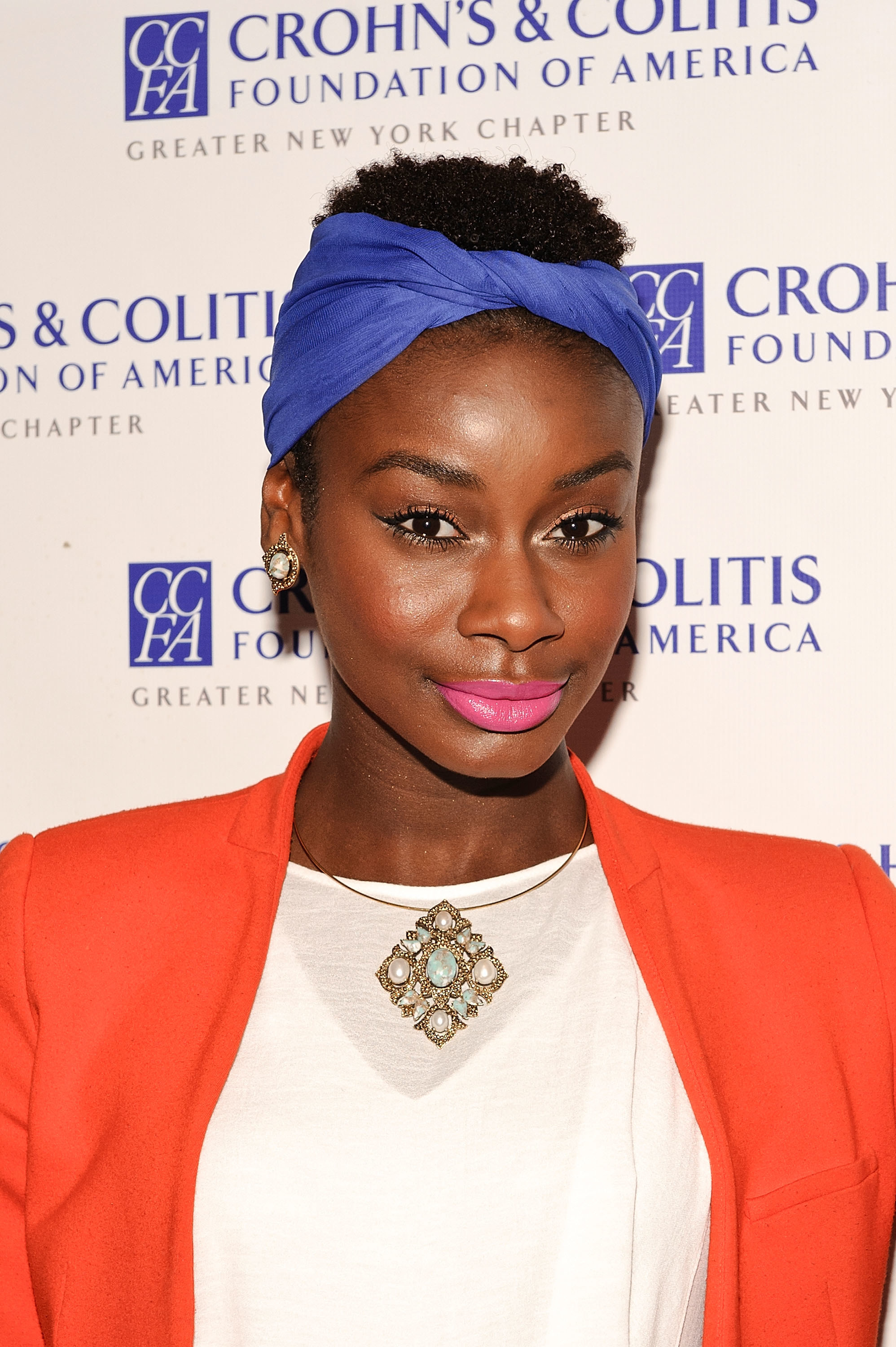 Fashion model Aminat Ayinde attends the 19th Annual Women of Distinction Awards Luncheon at The Waldorf Astoria on May 1, 2012 in New York City
