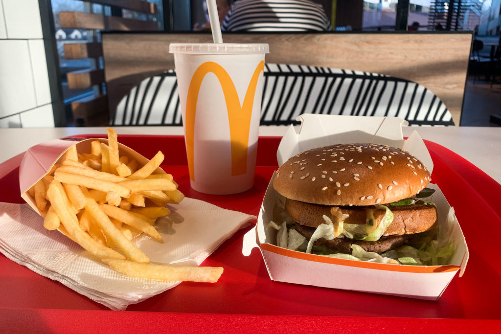 A Big Mac meal from McDonald&#x27;s