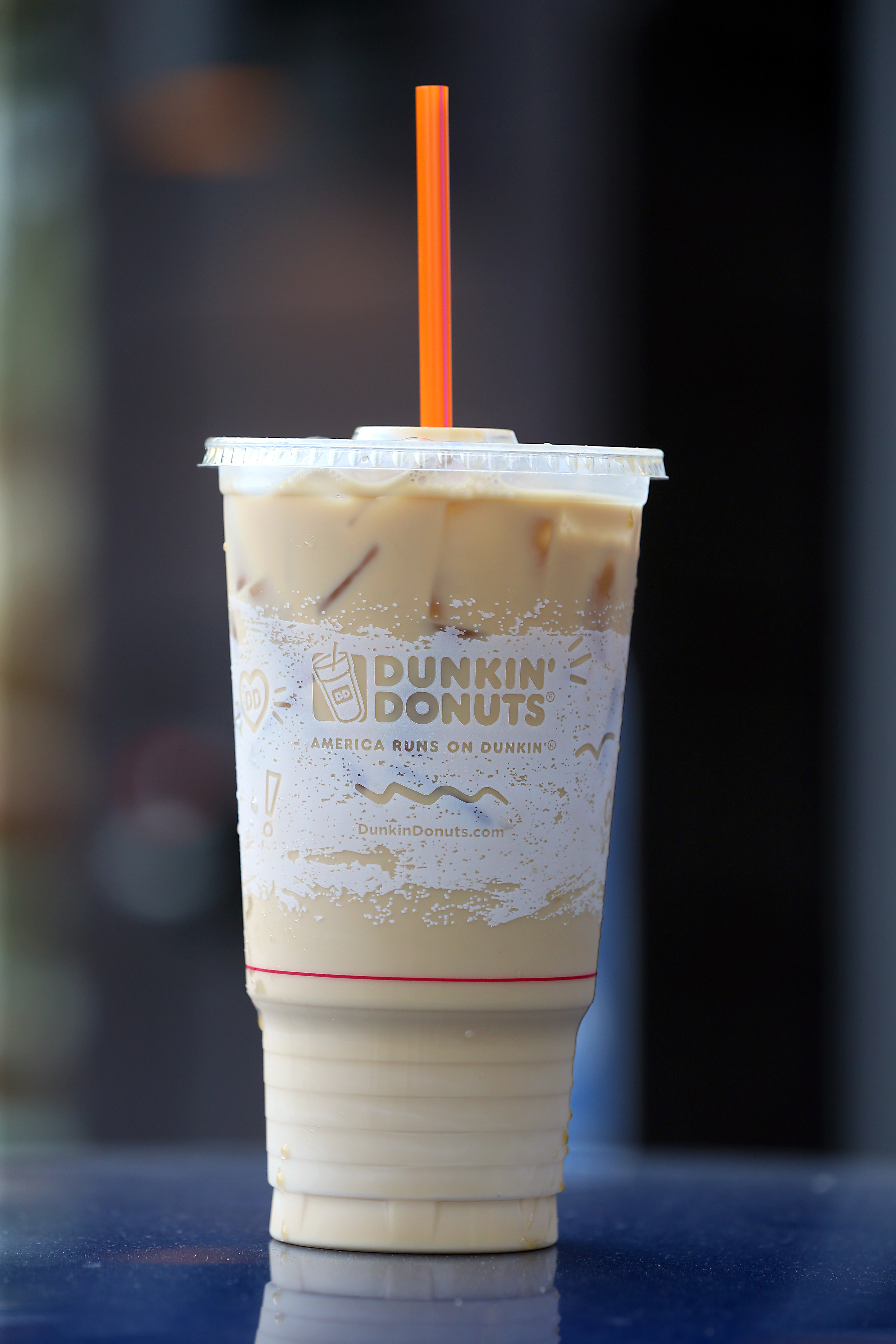 iced coffee from dunkin