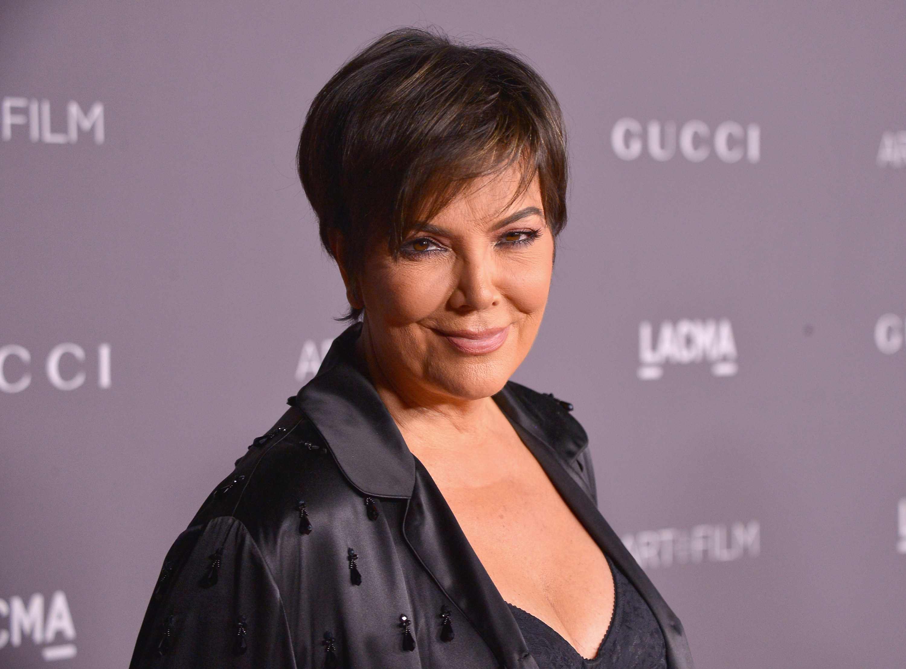 Closeup of Kris Jenner