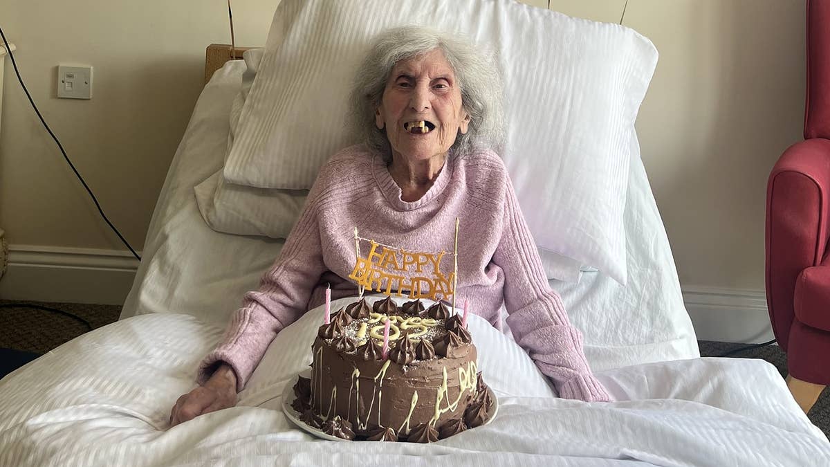 British woman Joyce Jackman revealed the secrets to living a long life after celebrating her 102nd birthday at the Silverspring Care Home in Essex.