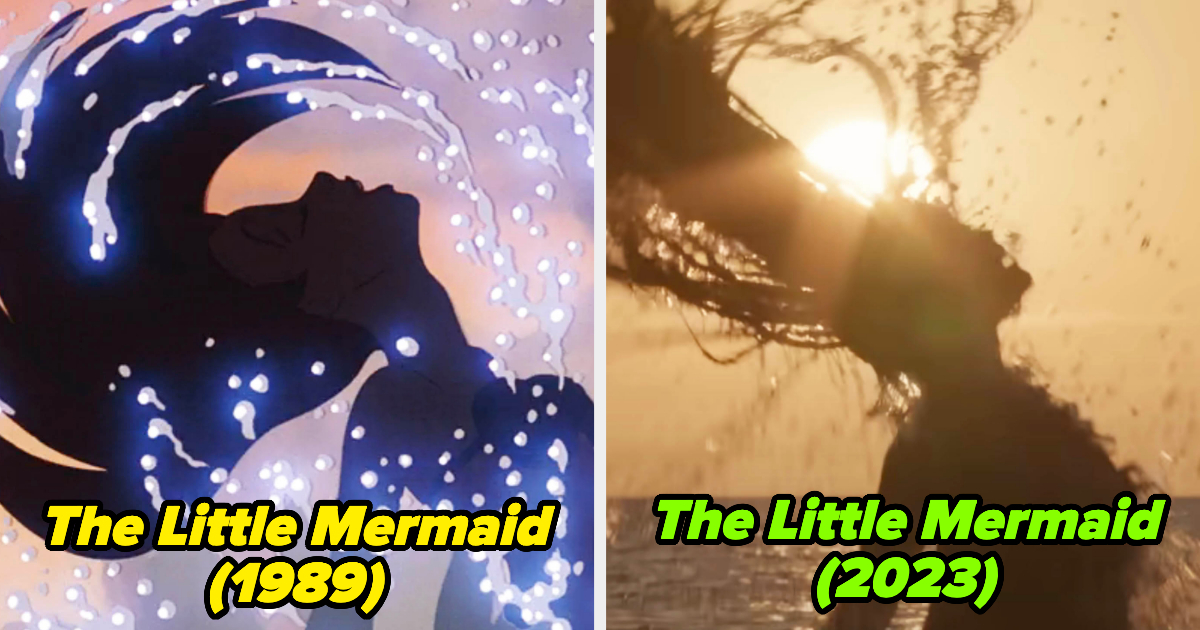 Here's How The Live-Action "The Little Mermaid" Recreated Ariel's Hair Flip From The Original ...