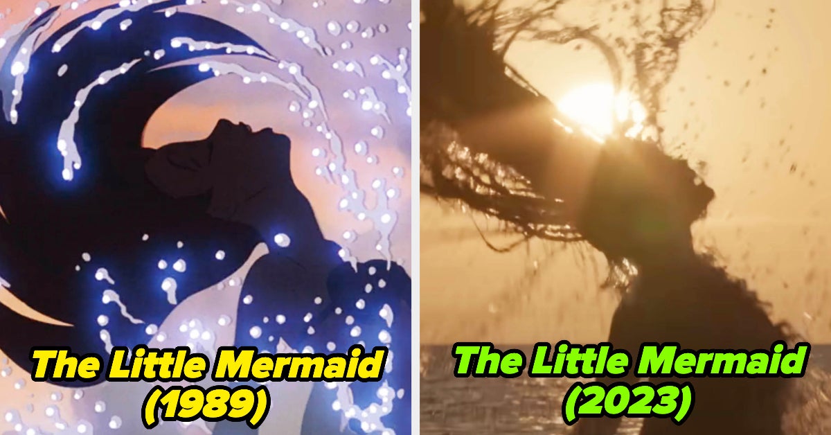 Here’s How The Live-Action “The Little Mermaid” Perfectly Recreated Ariel’s Iconic Hair Flip From The Original Movie