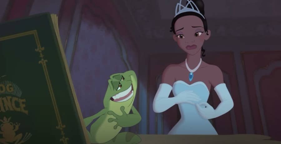 Sports Bra - Watercolor Princess Tiana & The Frog - Rainbow Rules