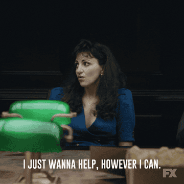 "I just wanna help, however I can."